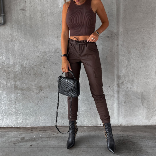 Dolorina - Pantalones cargo deportivos para mujer