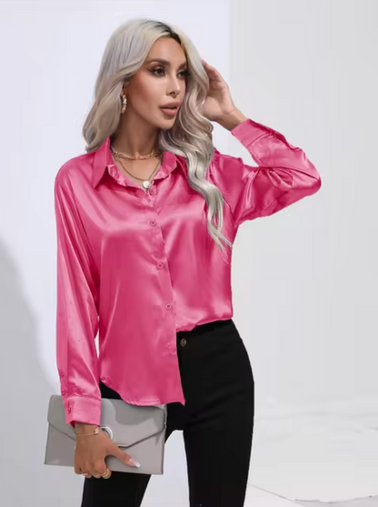 Eline | Blusa de lujo de manga larga