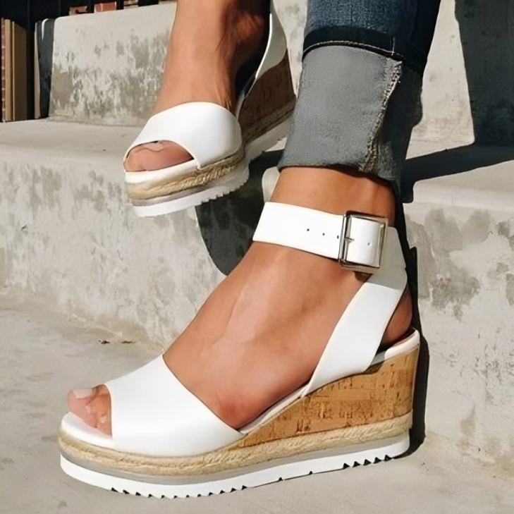 Zoe® | Elegantes sandalias con tacón de cuña