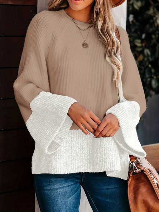 Emma | Jersey bicolor, un jersey de moda para el invierno