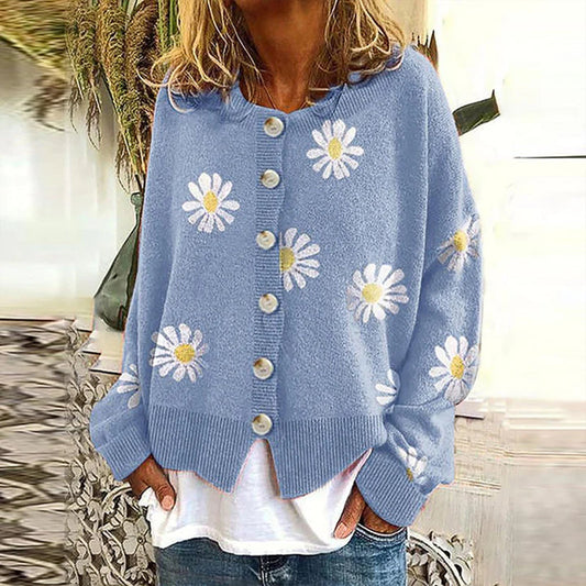 Jersey Yasmine | Jersey de punto con estampado floral