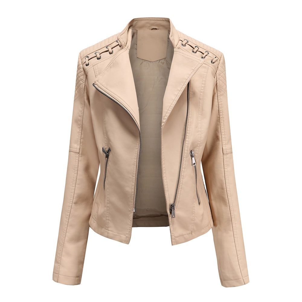 Chaqueta de cuero vegano