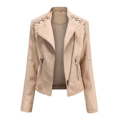 Chaqueta de cuero vegano