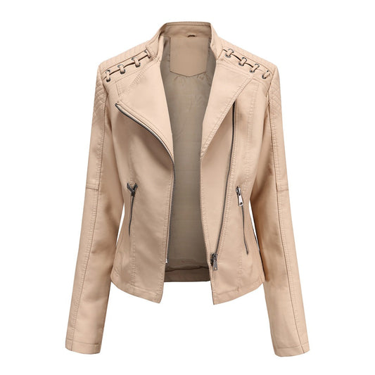 Chaqueta de cuero vegano