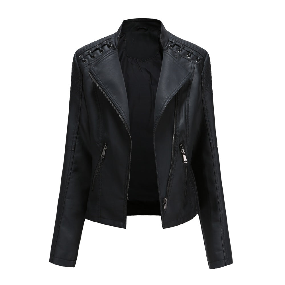 Chaqueta de cuero vegano