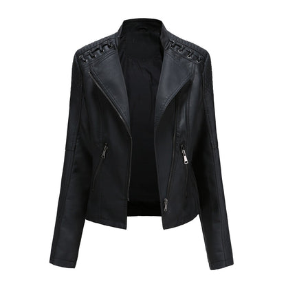 Chaqueta de cuero vegano