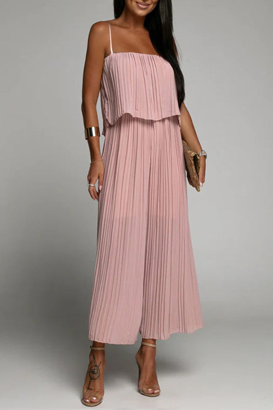 Casual simplicity monos ajustados sin tirantes (3 colores)