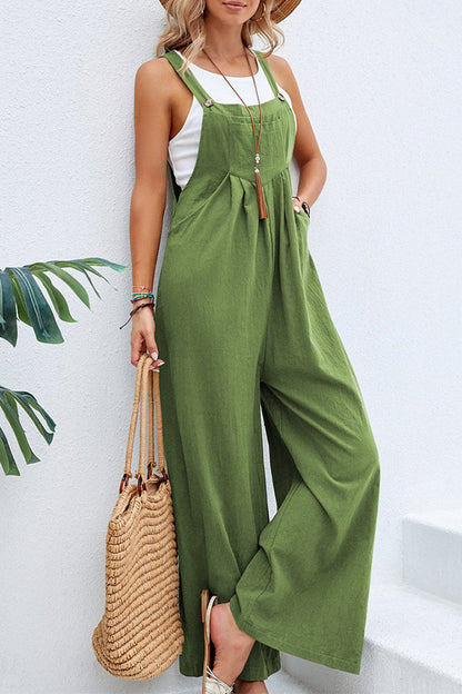 Trajes de vacaciones casuales con botones y cuello cuadrado (10 colores)