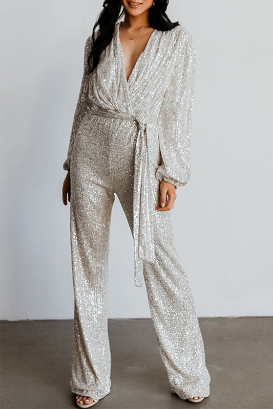 Casual-elegant-solid-paillettes-in-neck-regular-jumpsuits(3-colours)
