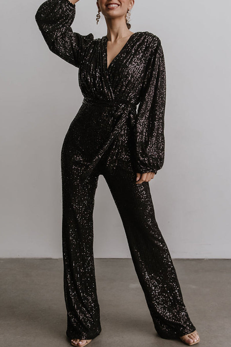 Casual-elegant-solid-paillettes-in-neck-regular-jumpsuits(3-colours)
