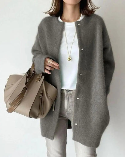 Kath | Cardigan De Lana Y Mohair