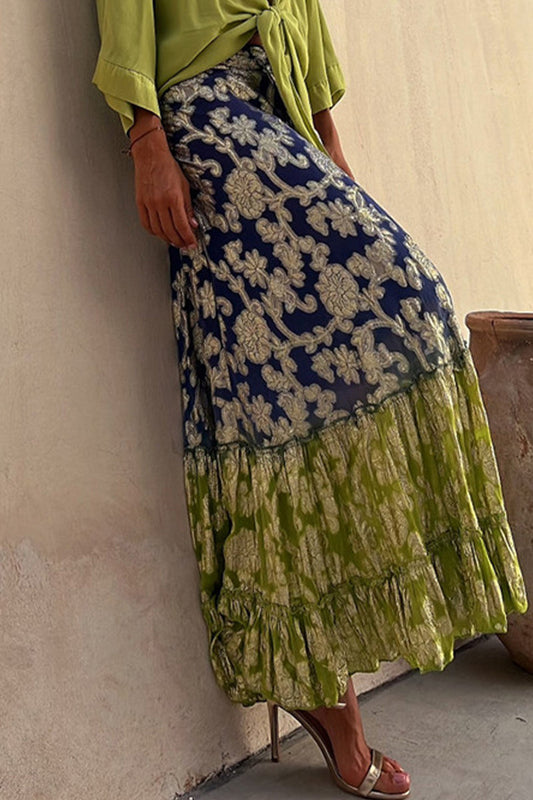 -casual-gradual-change-floral-patchwork-loose-high-wist-type-a-patchwork-pants