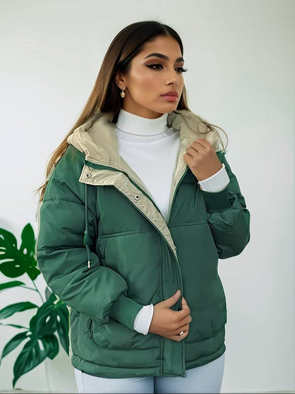 Chaqueta de abrigo de moda para mujer