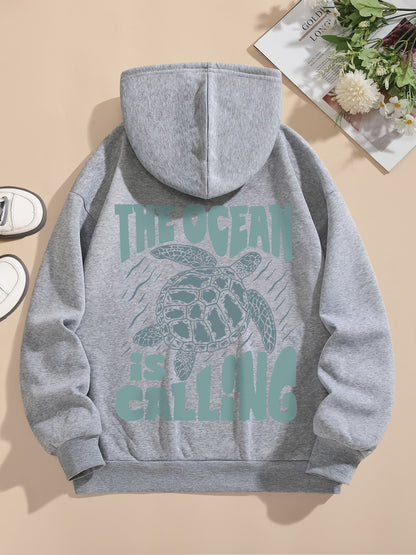 Sudadera con capucha Elisa | Sweat Pullover con estampado en la espalda y capucha para mujer Perfecta para el día a día