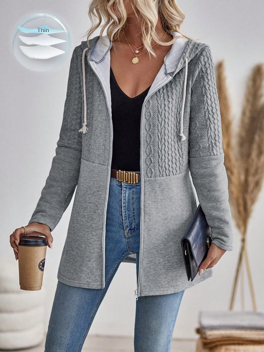 Elisa | Chaqueta con capucha y cordón para mujer