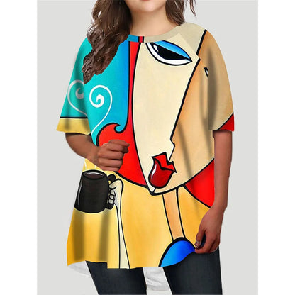 Camiseta de tallas grandes Vardi Dante™ Maartje | Casual y con estilo