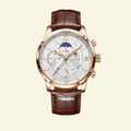 Męski Zegarek Chronograf Biurowy