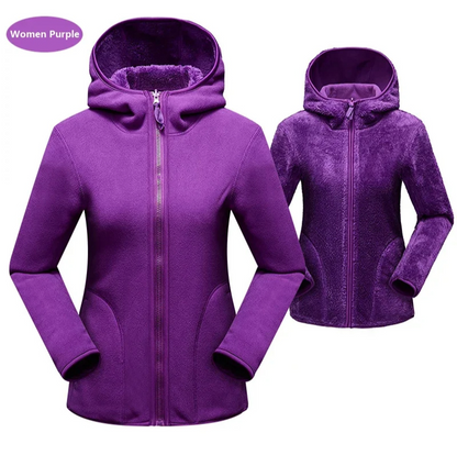 Apollonia Jack | Chaqueta polar con capucha para mujer