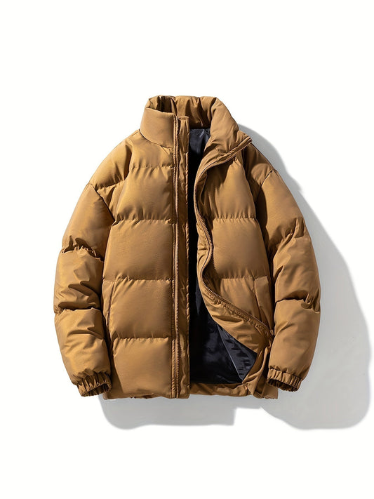 Elegante chaqueta de invierno acolchada para hombre | Perfecta para días informales