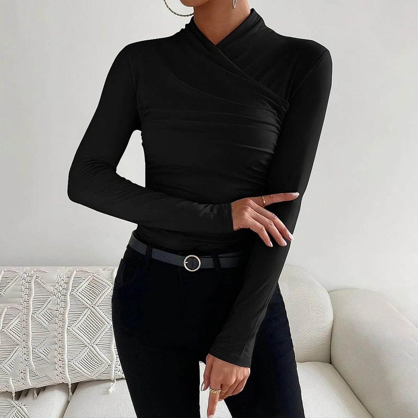 Sophia | Elegante jersey de manga larga para mujer