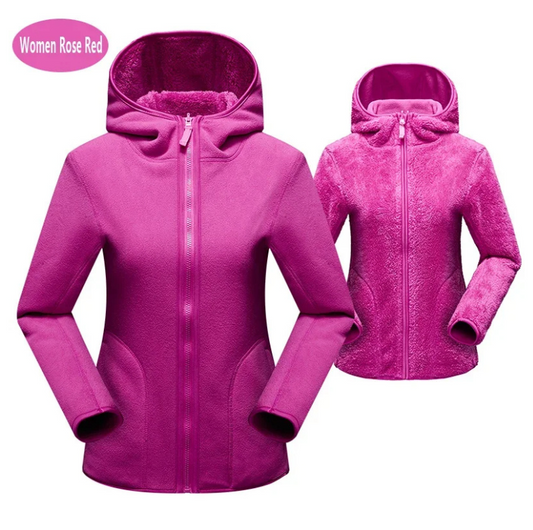 Apollonia Jack | Chaqueta polar con capucha para mujer