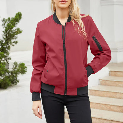 Chaqueta Varcity | chaqueta bomber casual para mujer