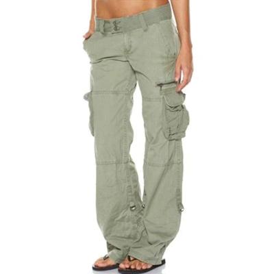 Miya - Pantalones cargo informales para mujer