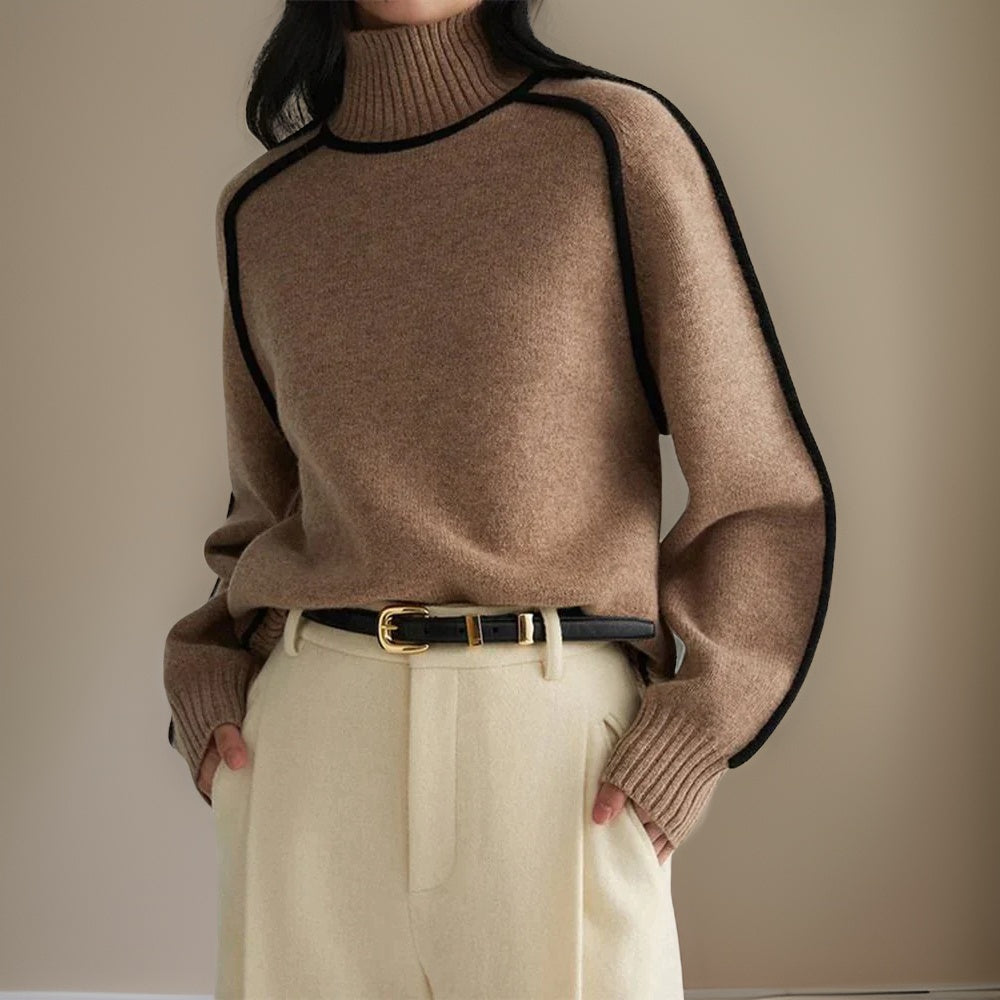 Jersey de cuello alto Anny Brown