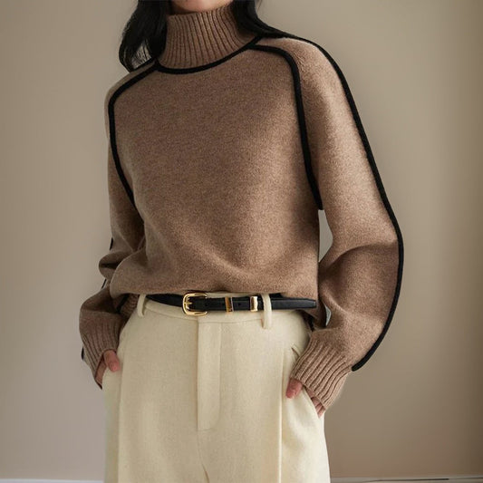 Jersey de cuello alto Anny Brown