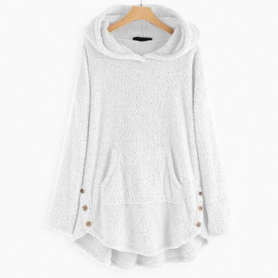 Sudadera con capucha cálida y cómoda para mujer