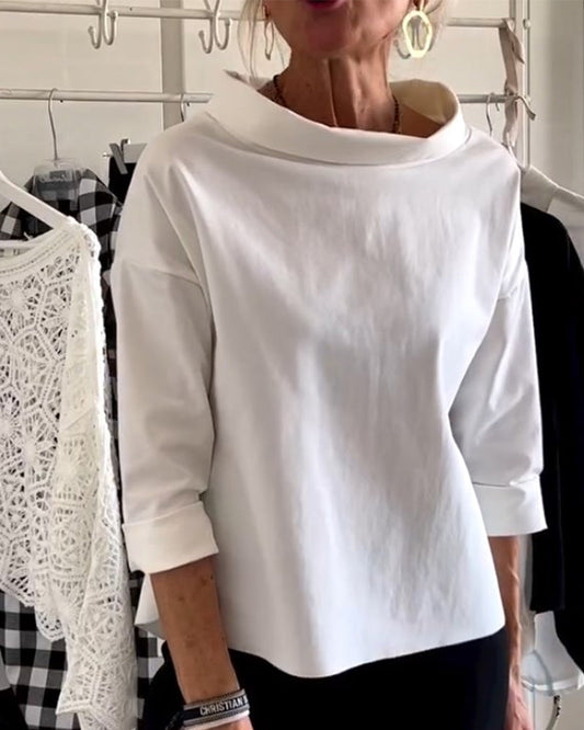 Top casual monocromo - Miriam
