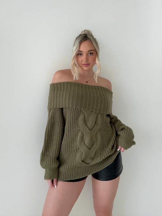Elegante jersey de punto para un estilo otoñal chic