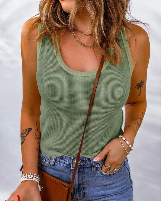 Karla - Top de cuello alto para mujer - Trendy & Stylish