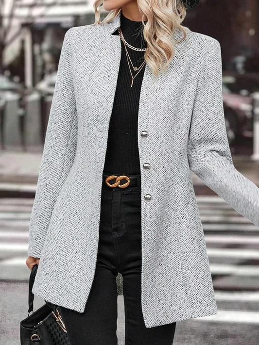 Chaqueta casual para mujer | Primavera/Otoño Abrigo de manga larga