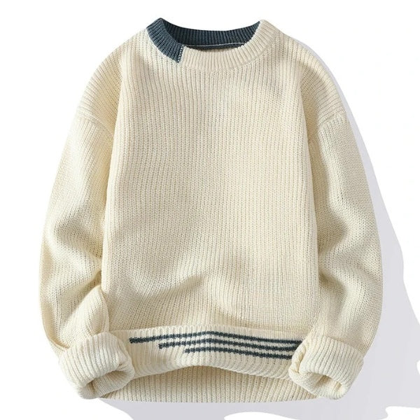 Moderno jersey de hombre con estampado en relieve: estilo y comodidad