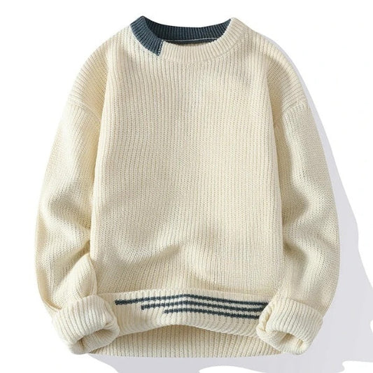 Moderno jersey de hombre con estampado en relieve: estilo y comodidad