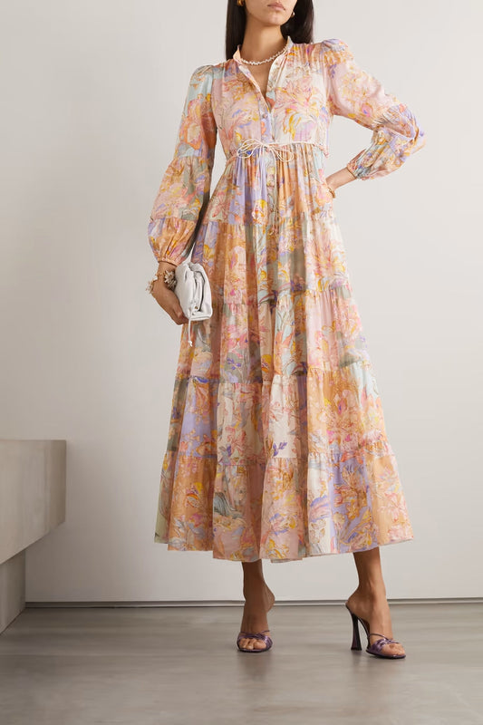 Encantador vestido floral