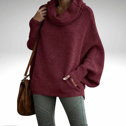 Jersey Alyssa | Jersey de cuello alto oversize