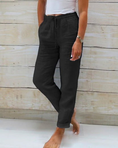 Pantalones elásticos