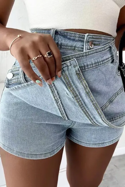 Jade | Falda Pantalón Vaquera Y2K Mujer
