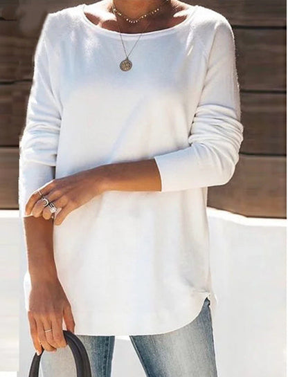 Un jersey lacónico con un diseño sofisticado: sofisticación hasta el más mínimo detalle.