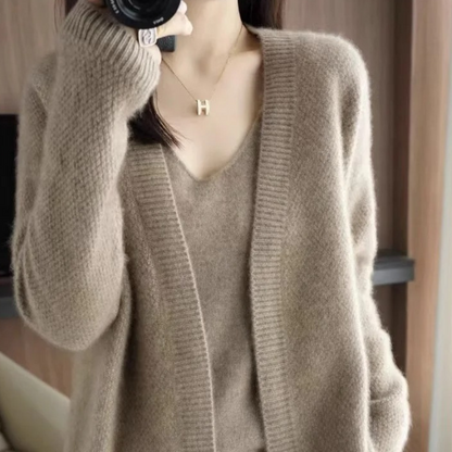 Chaleco Zhaniya | Chaleco de lana ligero para mujer