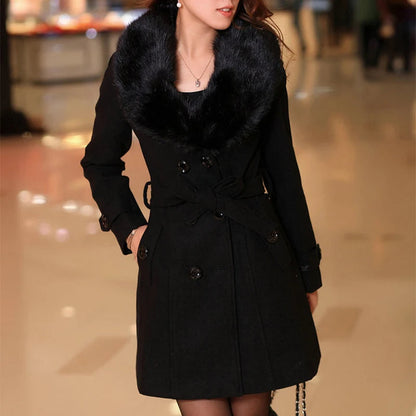 Juliette - Elegante abrigo de piel