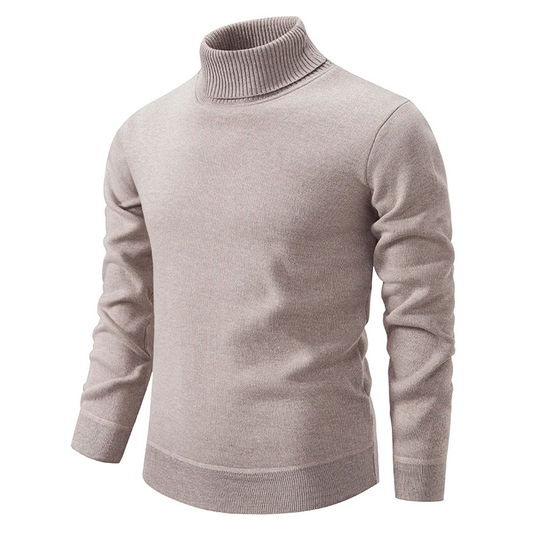Lucciano Jersey de cuello alto 100% lana virgen
