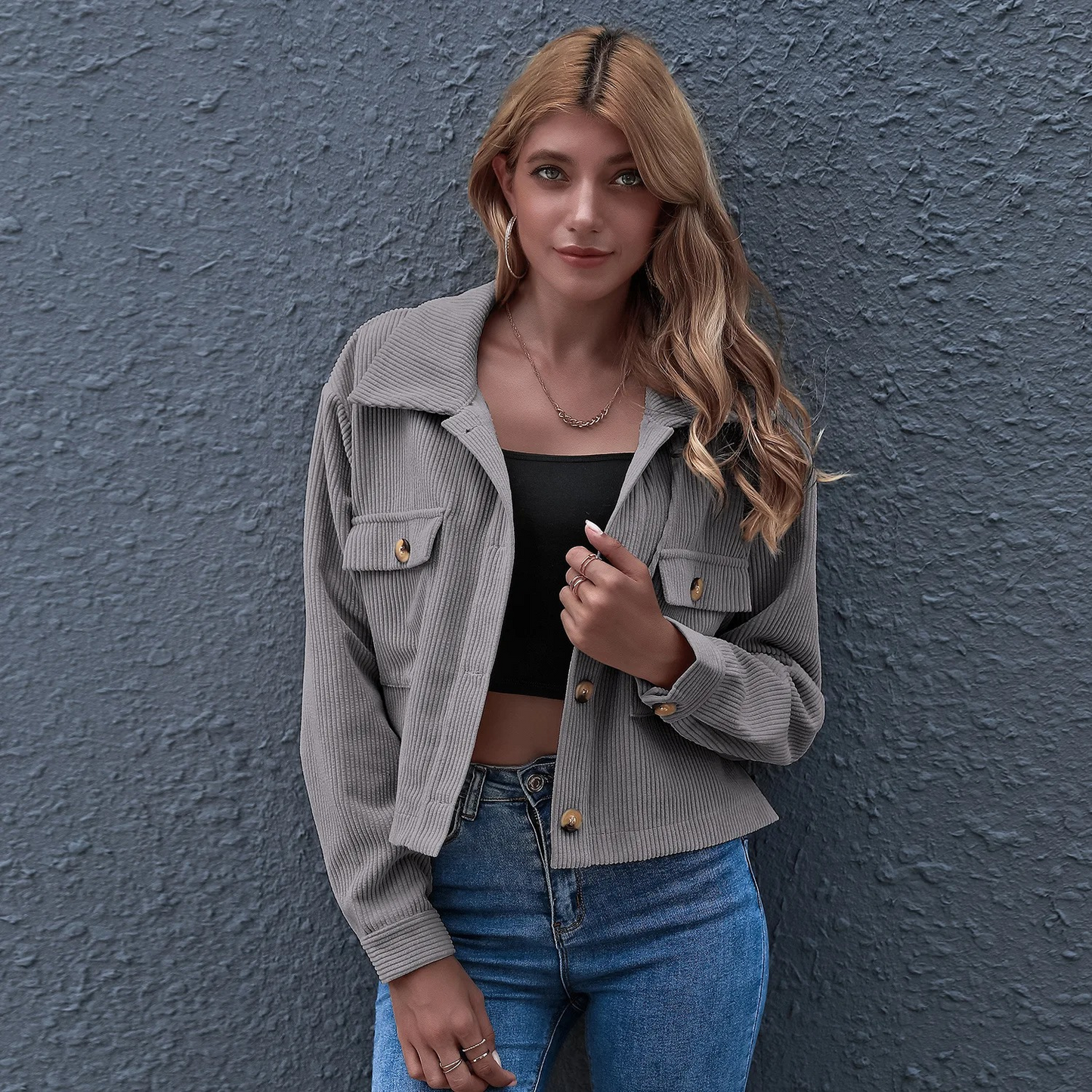 Mathilde - Chaqueta de pana a la moda