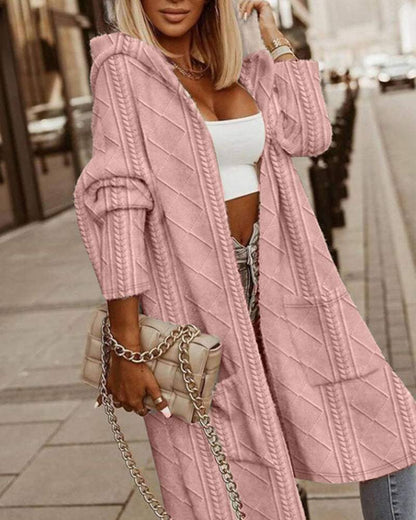 Chaqueta con capucha para mujer