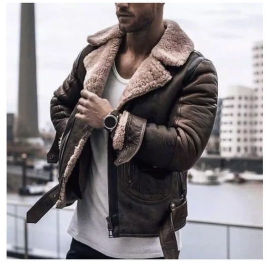 Chaqueta elegante para hombre en estilo callejero