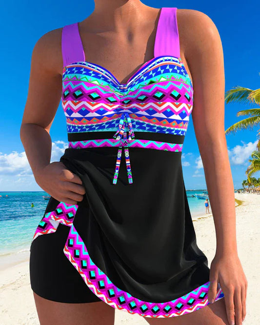 Bañador de colores elegante y chic
