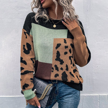 Jersey informal de leopardo