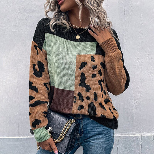 Jersey informal de leopardo
